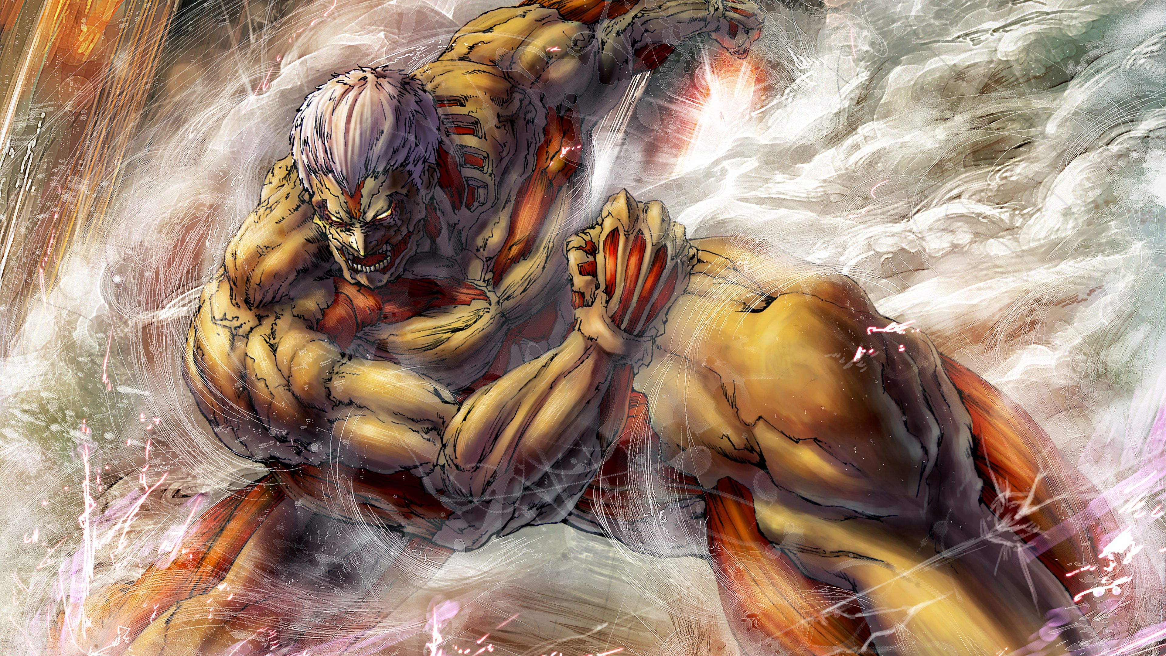 Armored Titan Attack on Titan 4K .uhdpaper.com