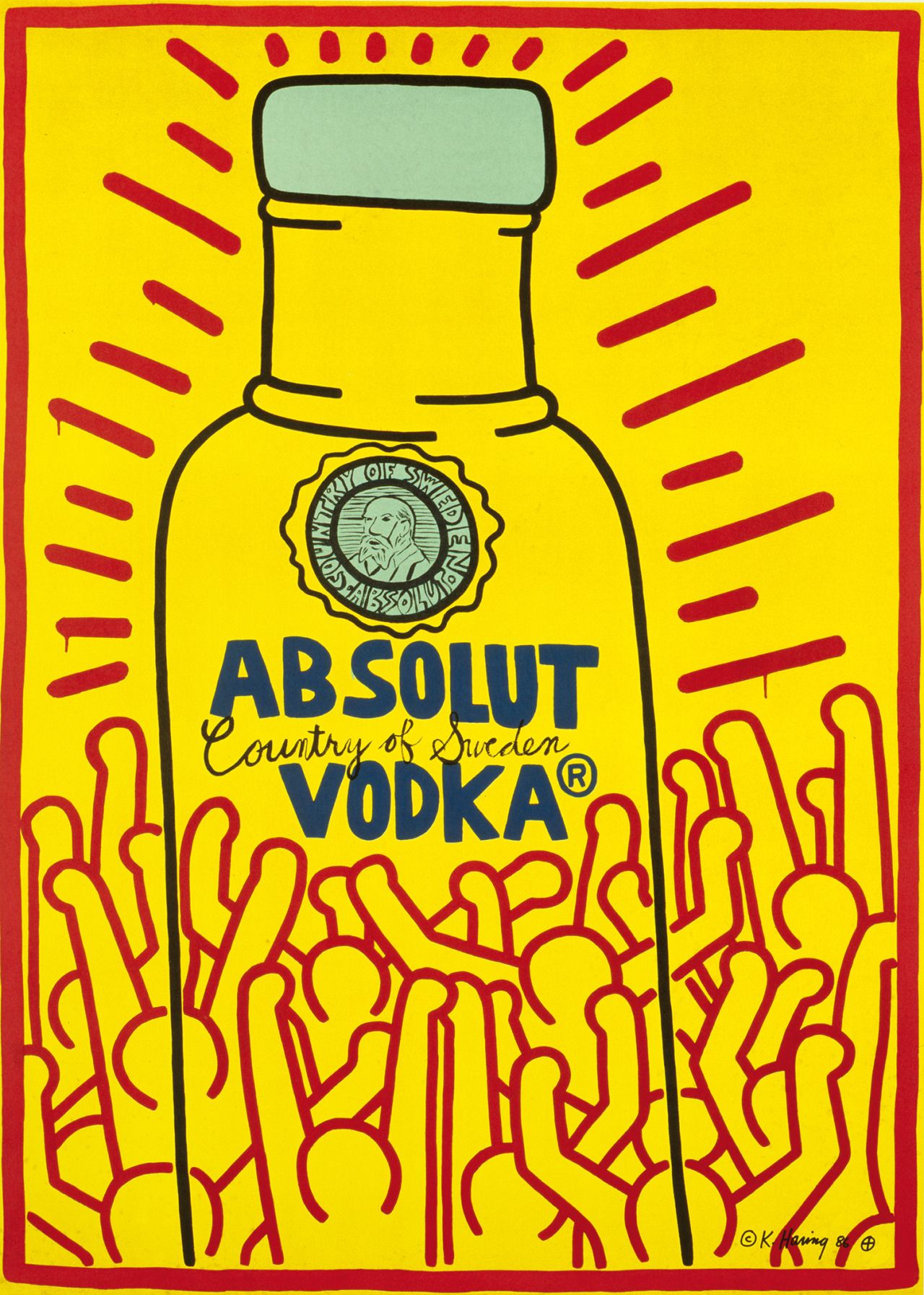 art absolut vodka x Andy Warhol KEITH .rebloggy.com
