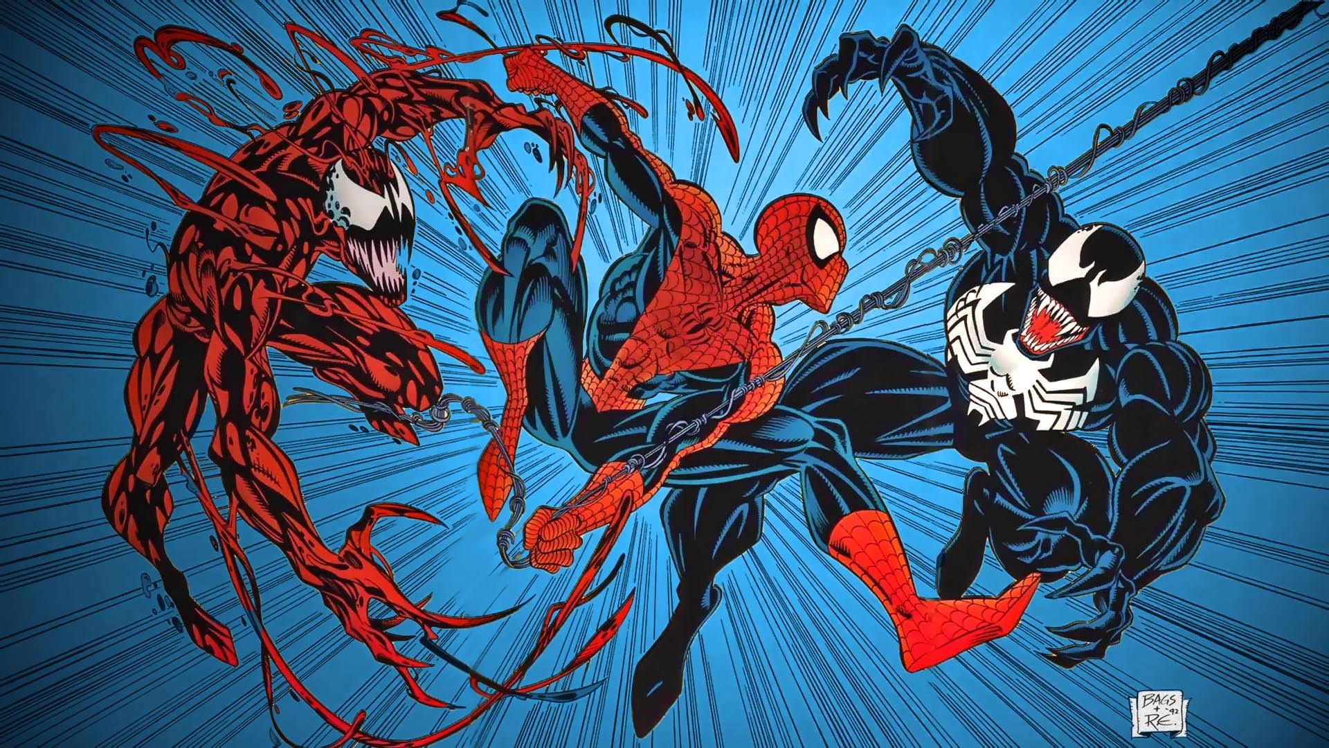 Maximum Carnage Man Carnage And Venom HD Wallpaper