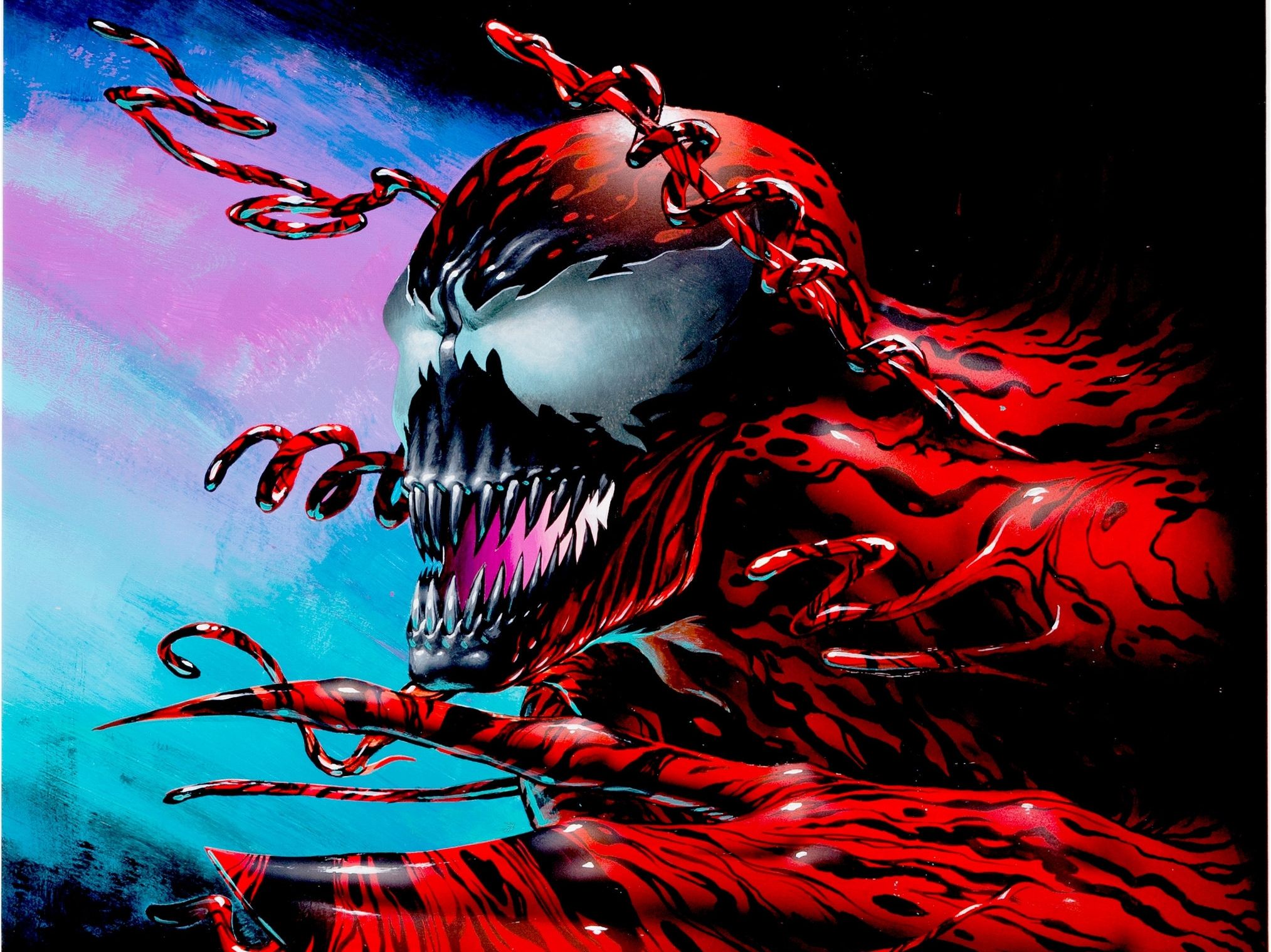 Red Venom Wallpaper