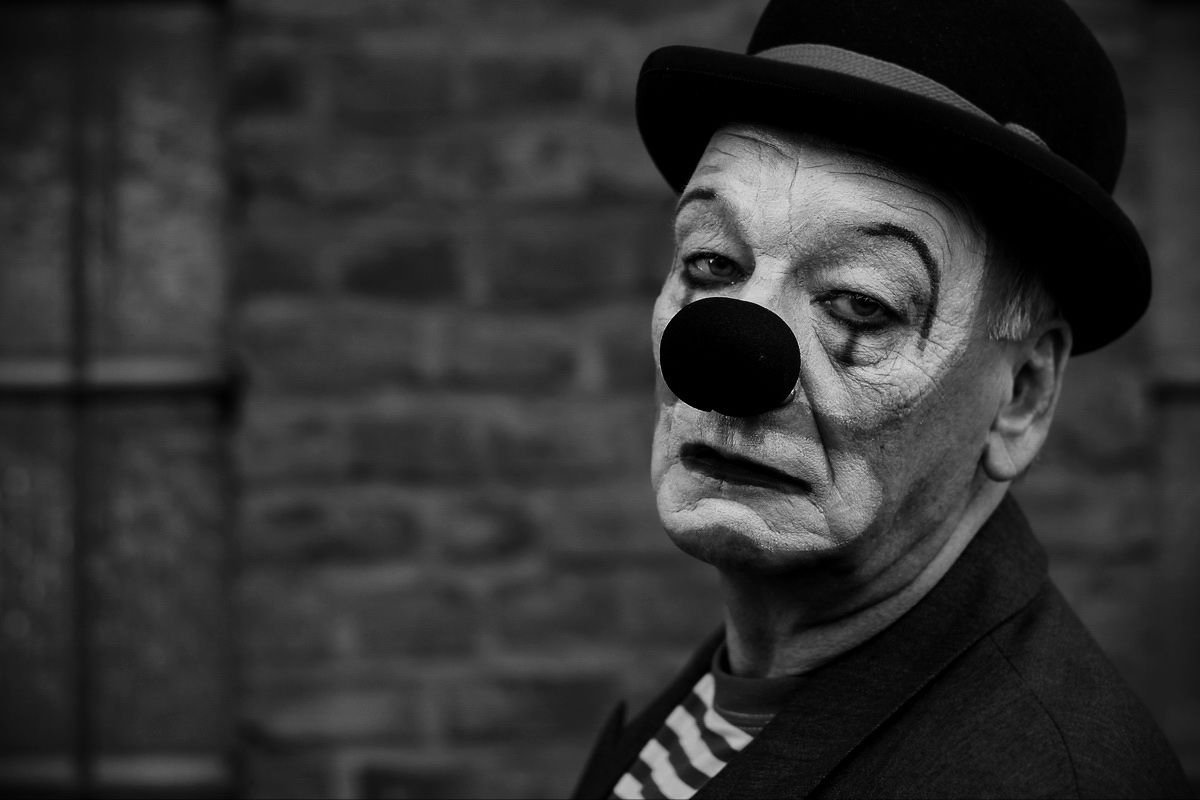 Sad Clown Eventskambe Events.co.uk