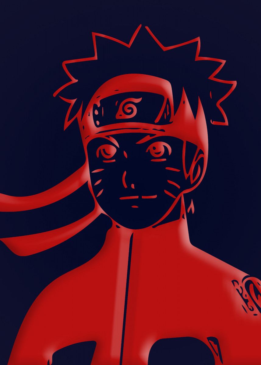 Naruto Aesthetic Red Wallpapers  Wallpaper Cave