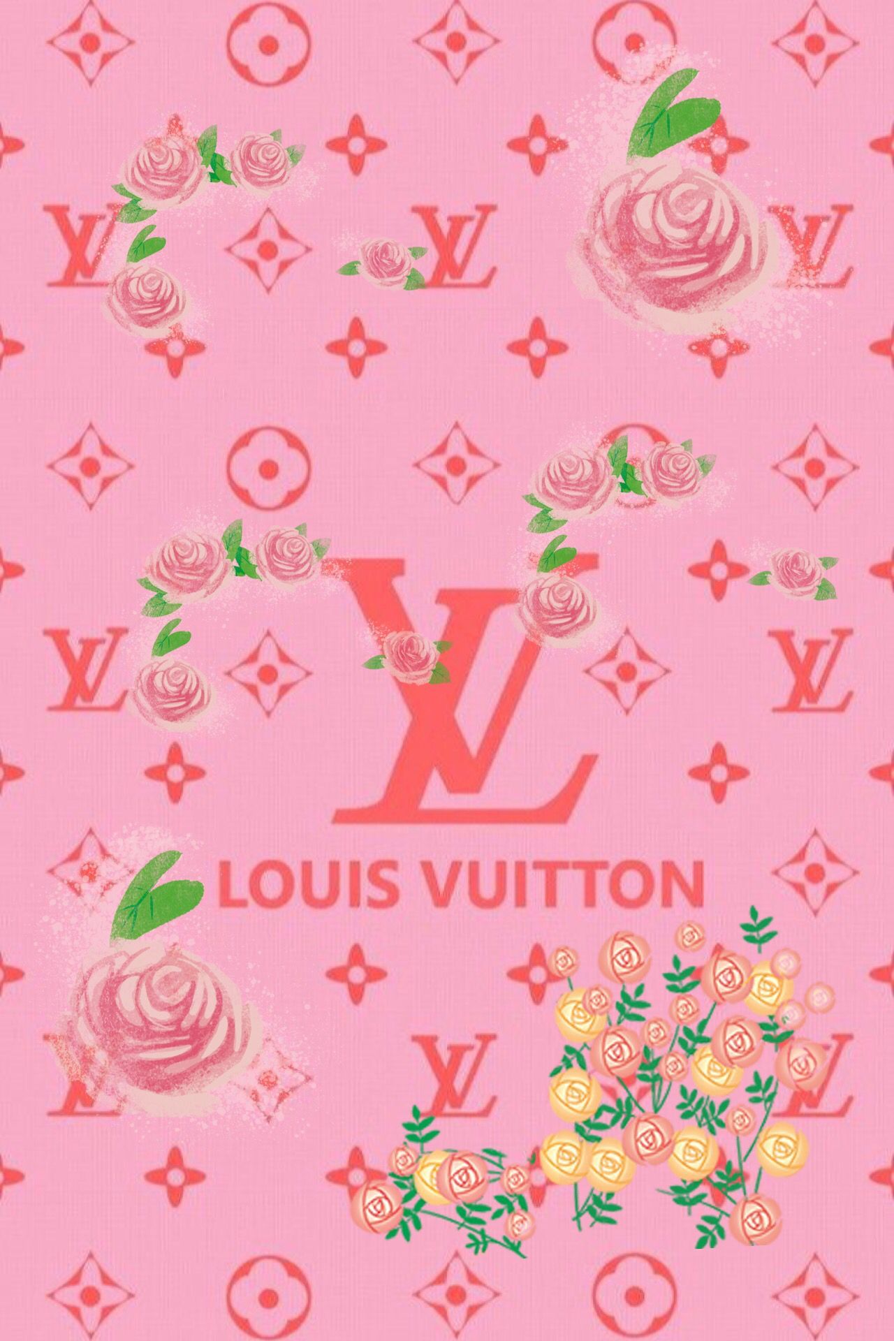 Girly Louis Vuitton Wallpapers - Wallpaper Cave