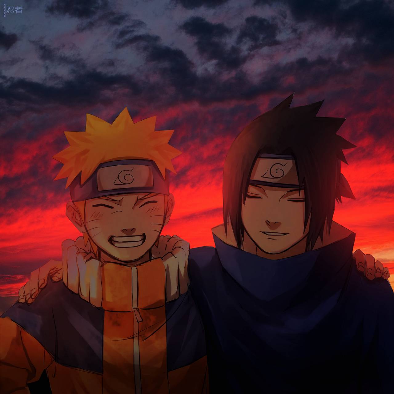 Naruto x Sasuke wallpaper by miwkoninja .zedge.net