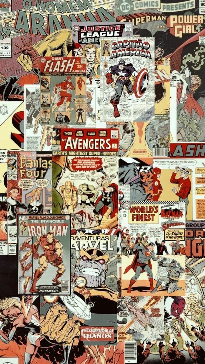 Superheroes aesthetic wallpaper THREAD .twitter.com