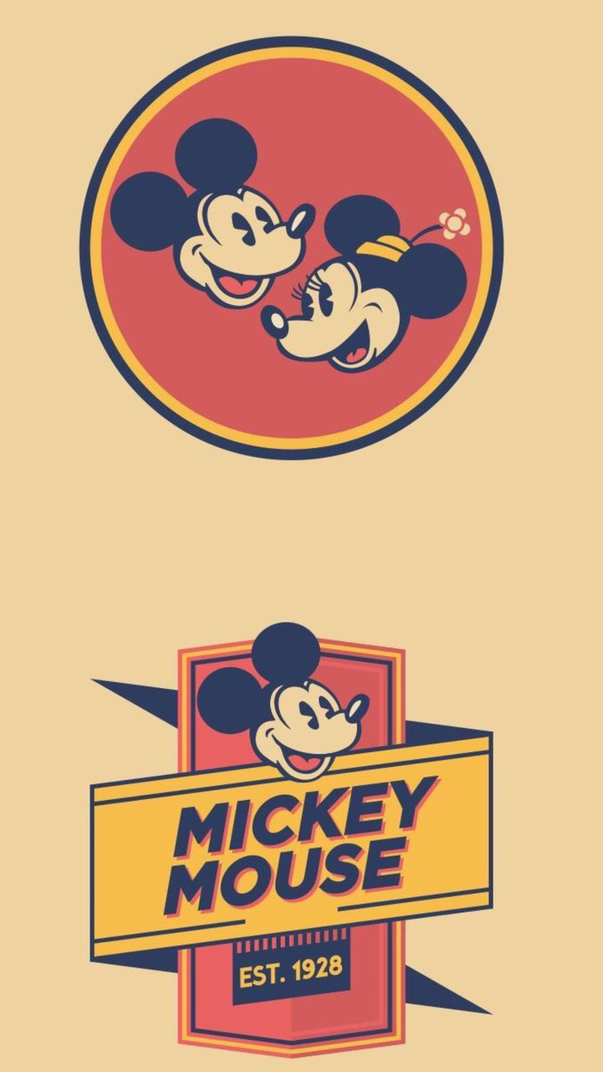 Vintage Wallpaper Mickey Mouse .wallpapertip.com
