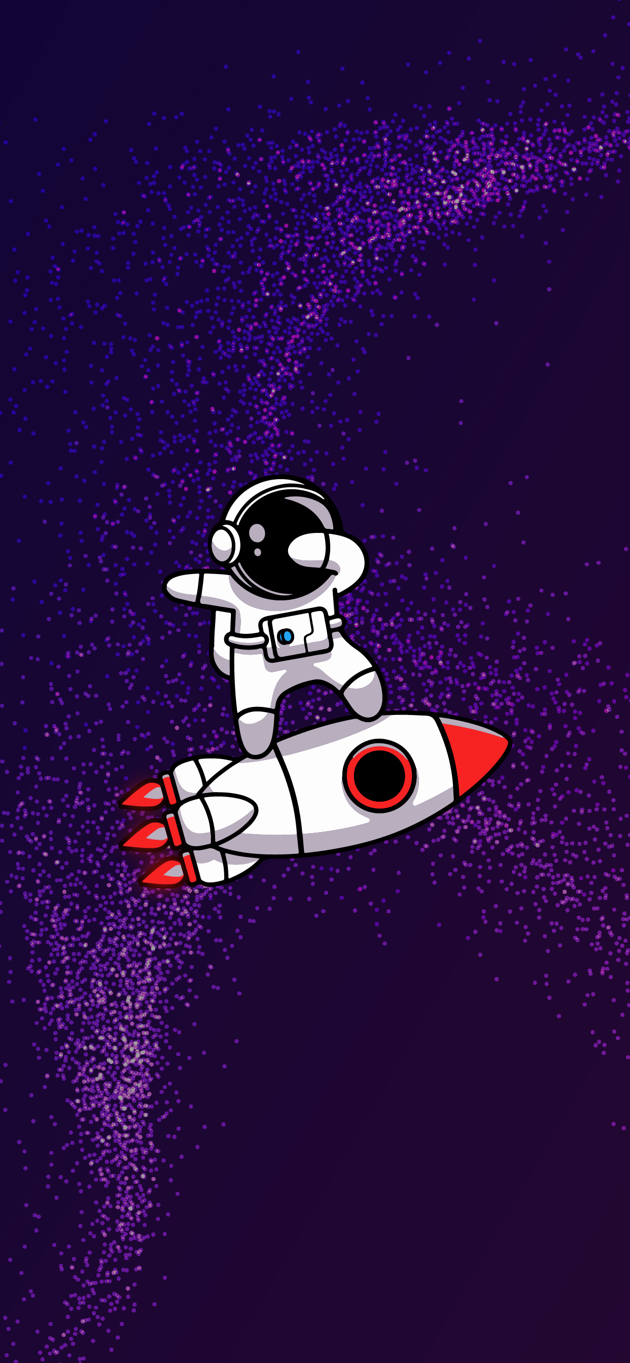 Cute Astronaut iPhone Wallpapers