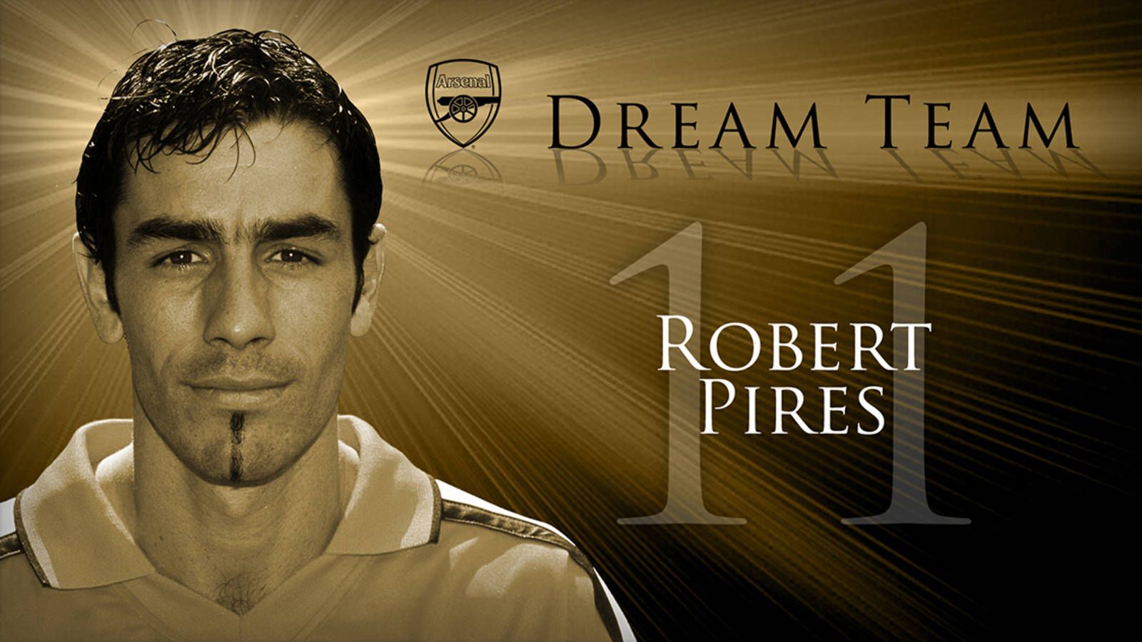 Arsenal Dream Team: 11. Robert Pires .arsenal.com