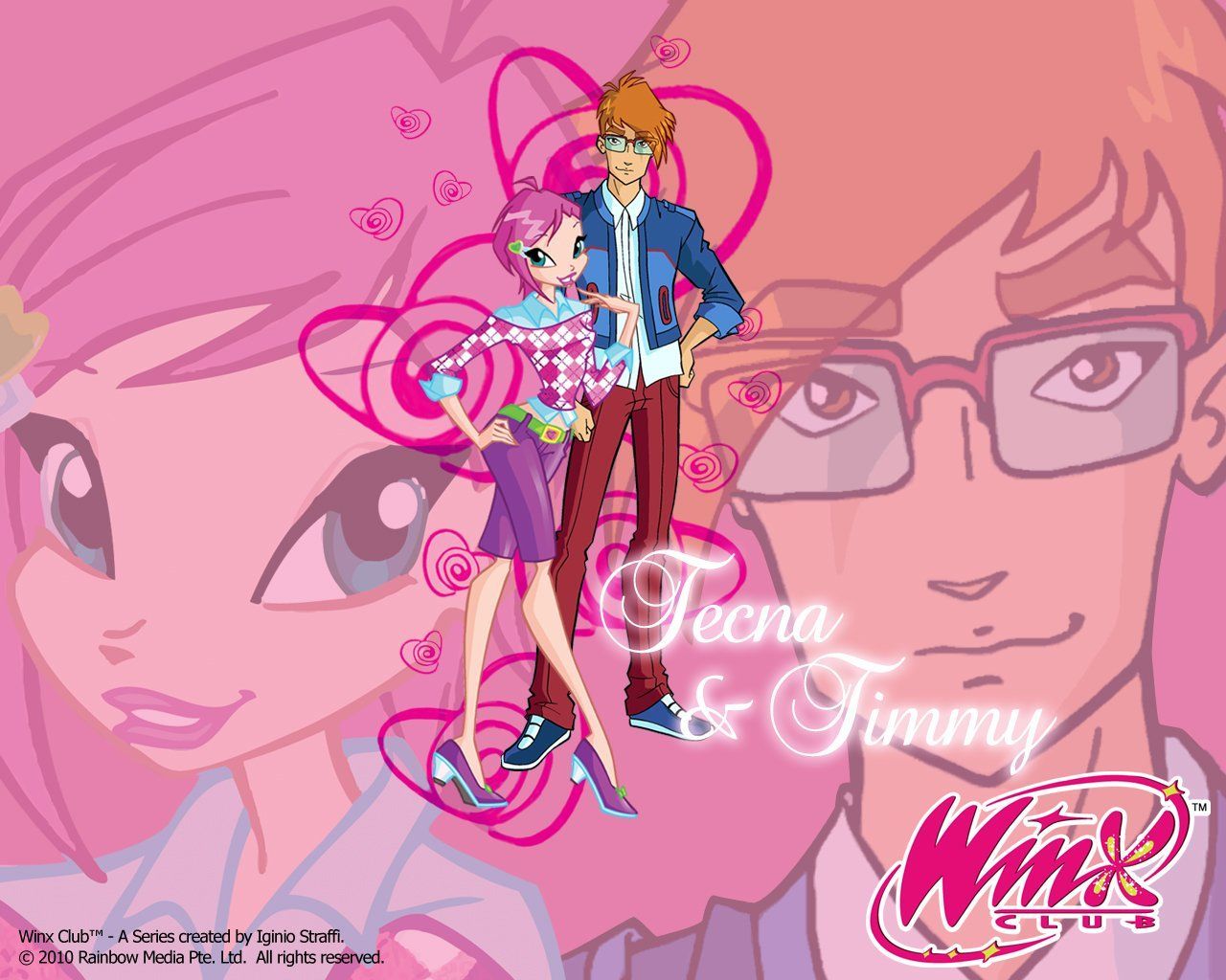 Winx Club/ Tecna Wallpaper: tecna & timmy. Winx club, Club, Anime