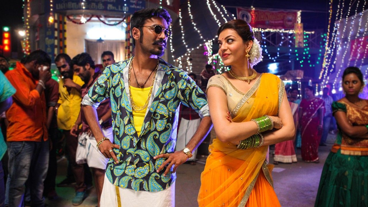 Dhanush Kajal Maari Tamil Movie .hdwallpaper.in
