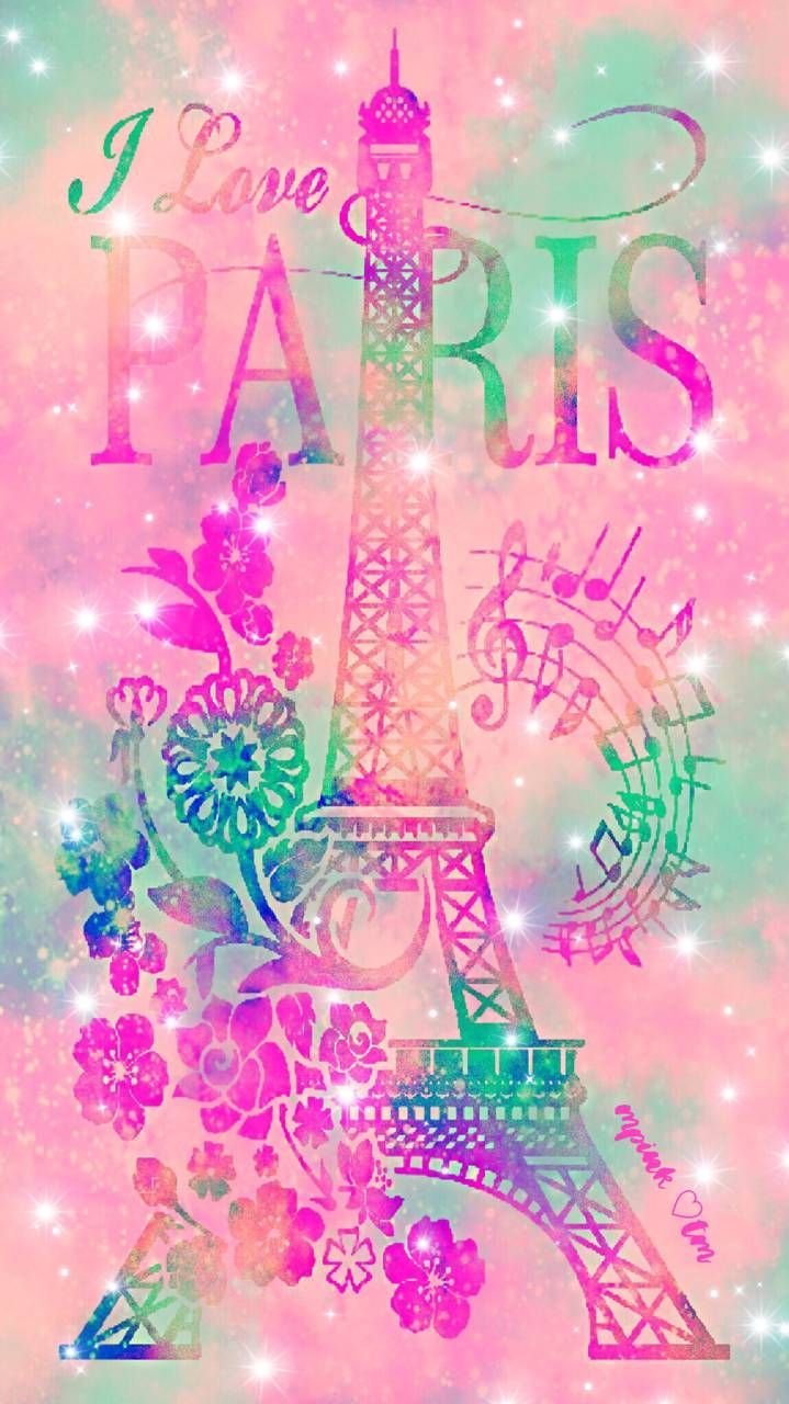 Pastel Paris Galaxy Wallpaper .com