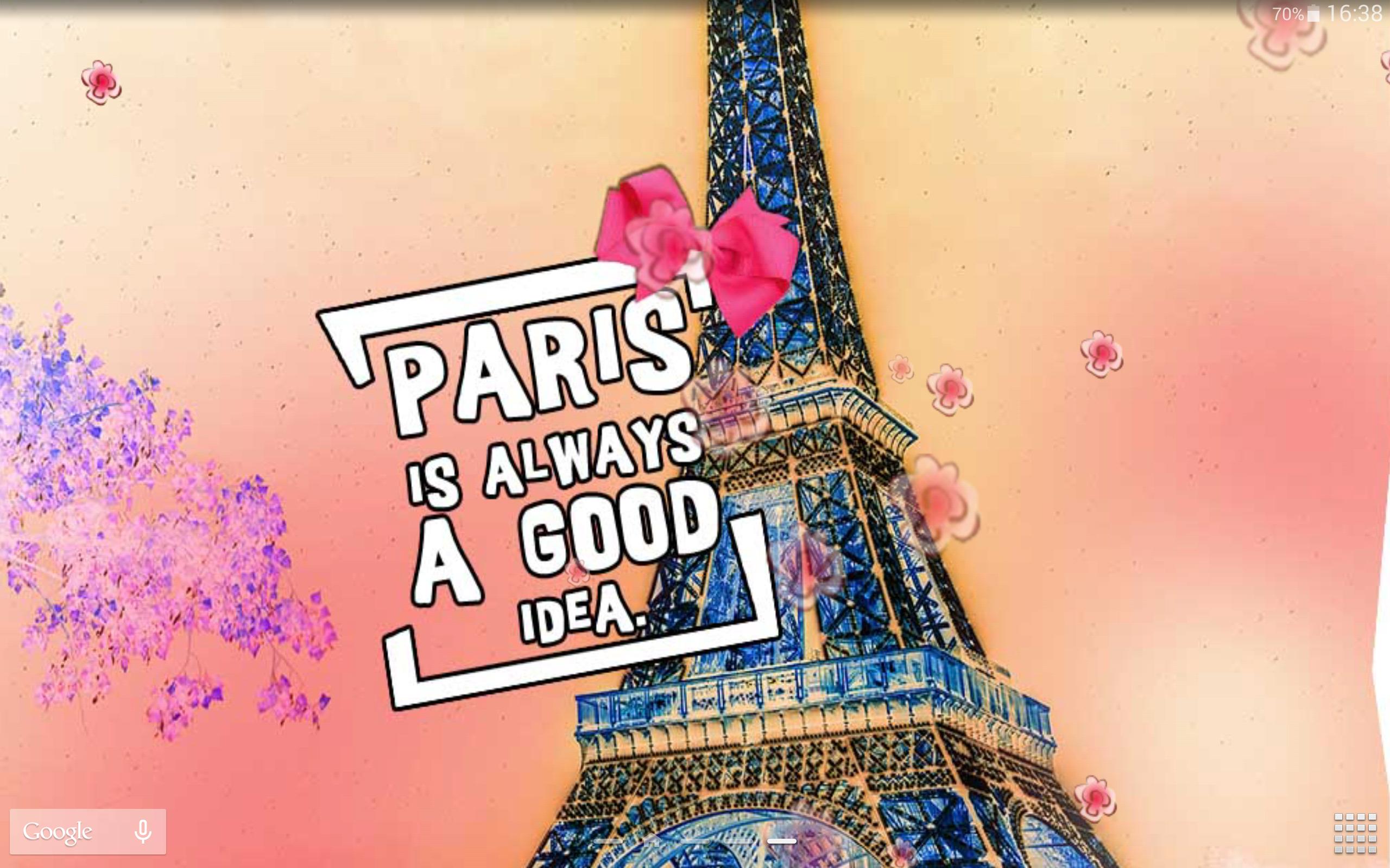 Cute Paris Live Wallpaper for Android .apkpure.com
