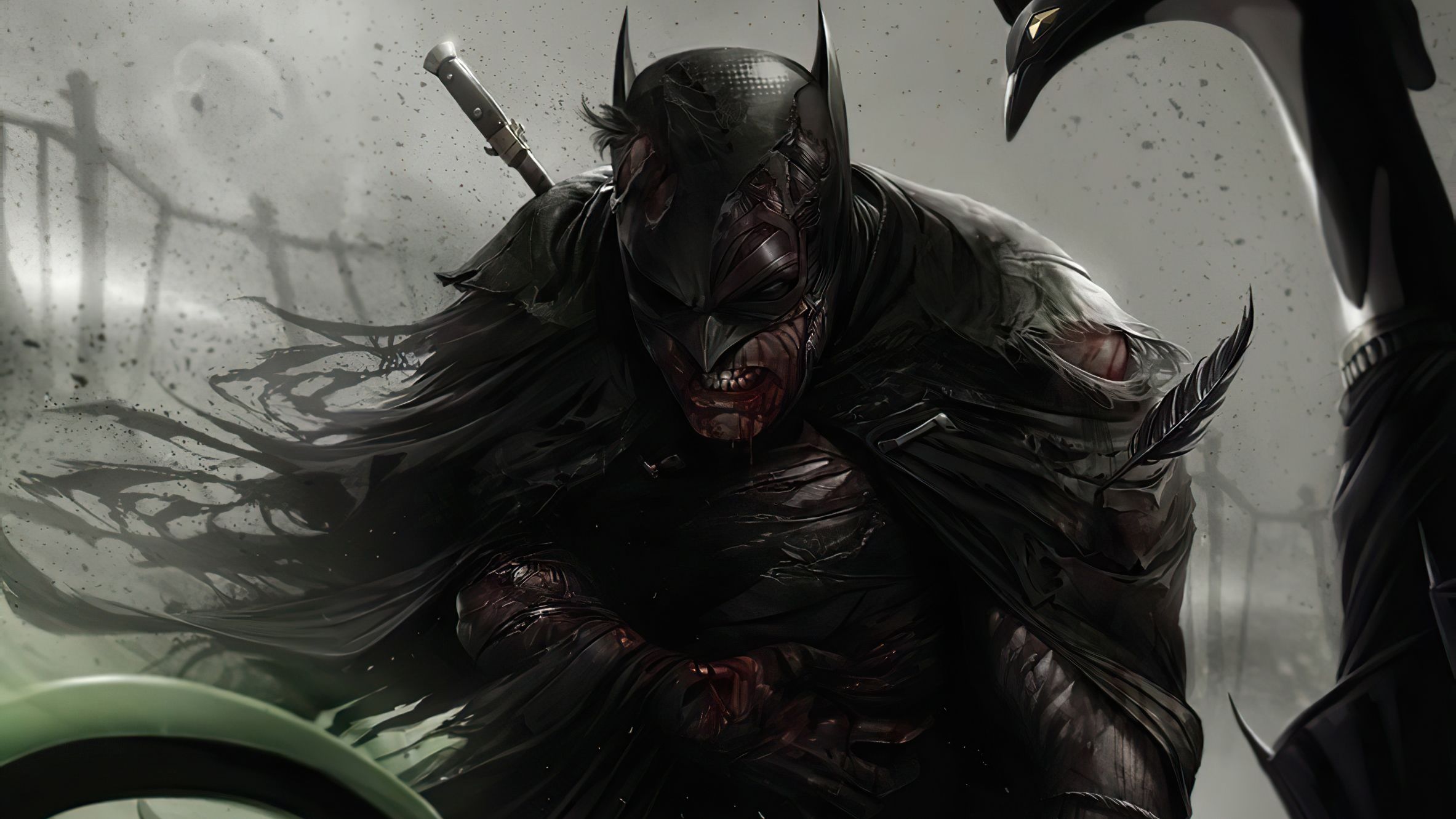Batman Injured Artwork, HD Superheroes .hdqwalls.com