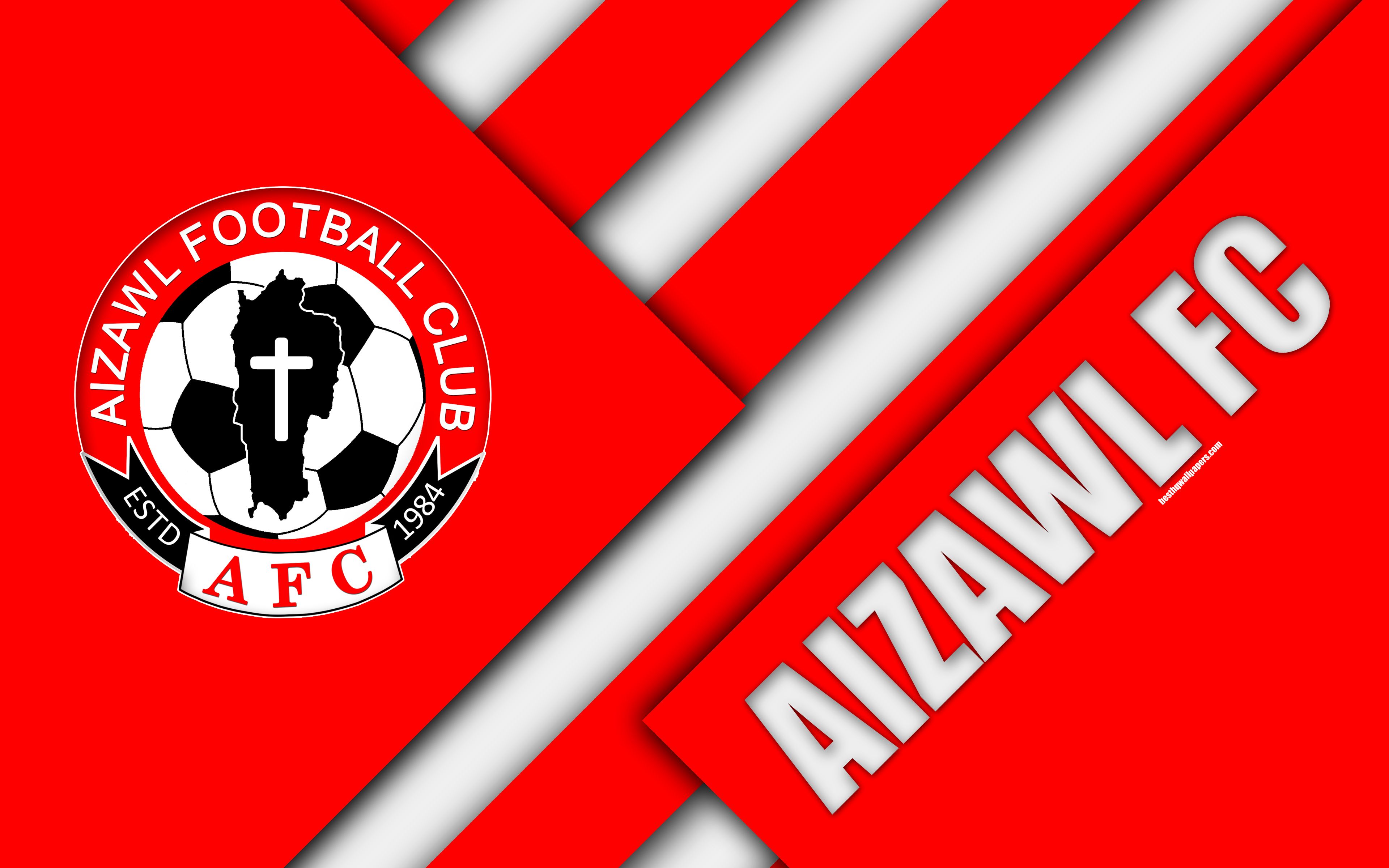 Download wallpaper Aizawl FC, 4k .besthqwallpaper.com
