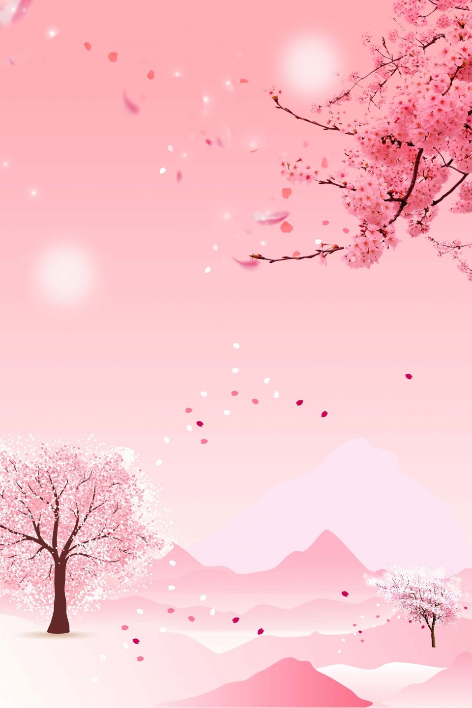 Spring Cherry Blossom Background .com