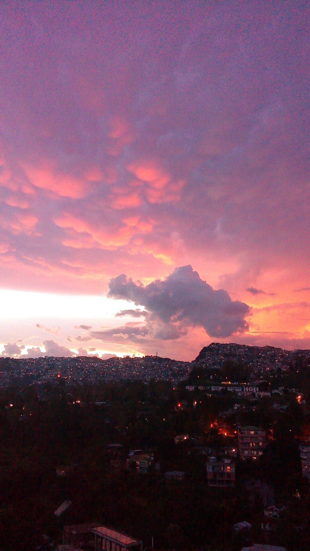 After the sun has set. Aizawl Mizoram .com