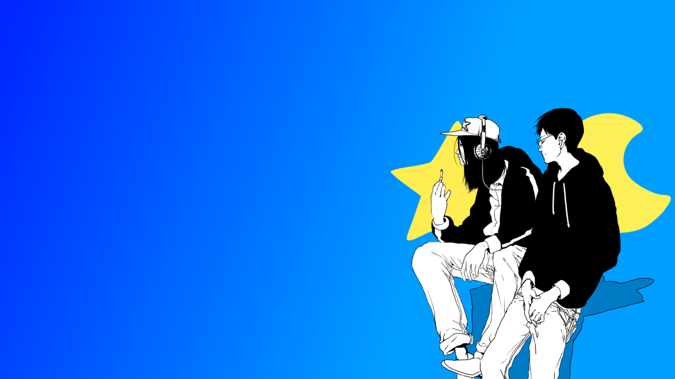 Ping Pong the Animation Minimalist Wallpaper by MajorasKeyblade on