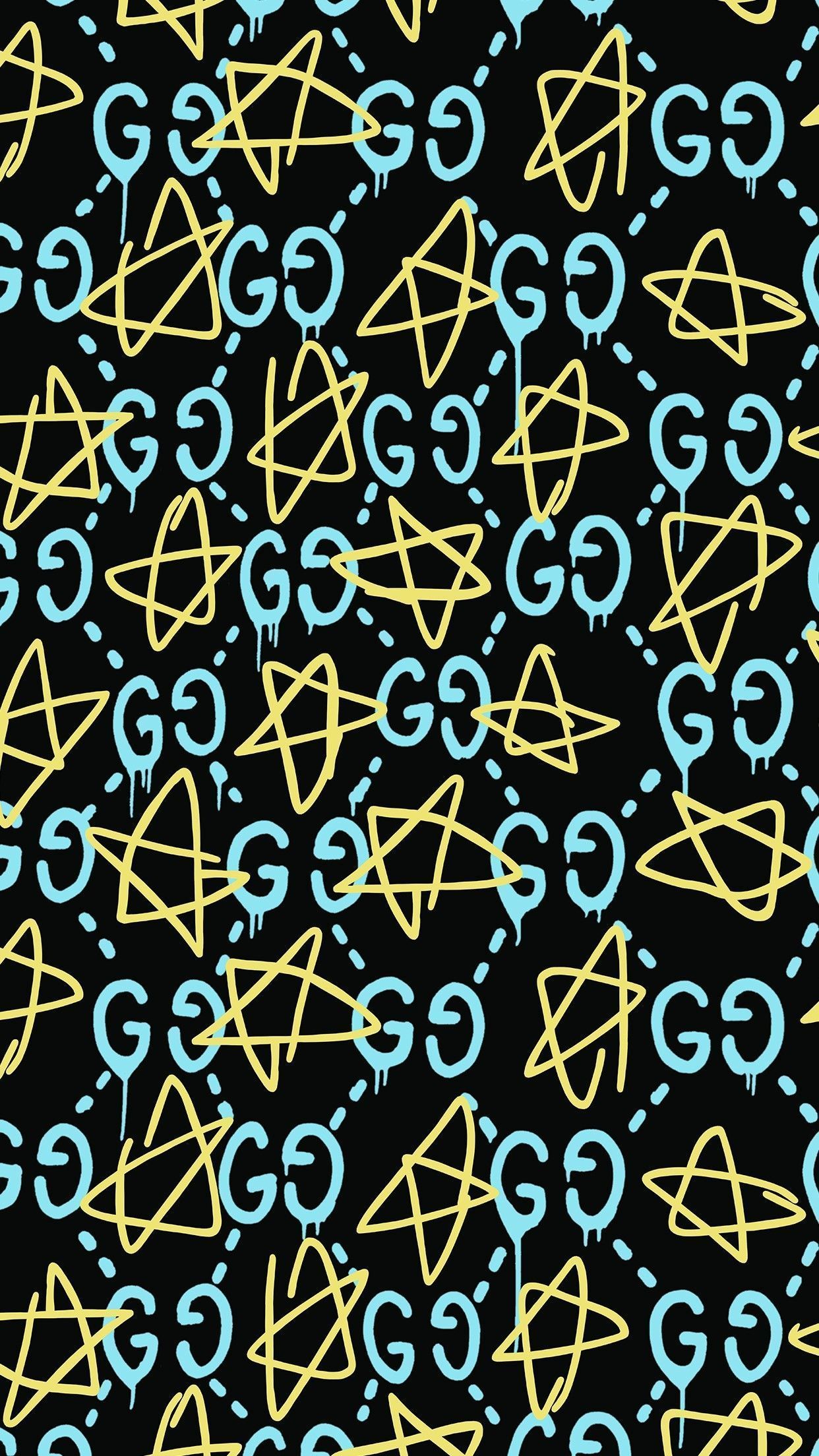 Gucci Pattern Wallpaper