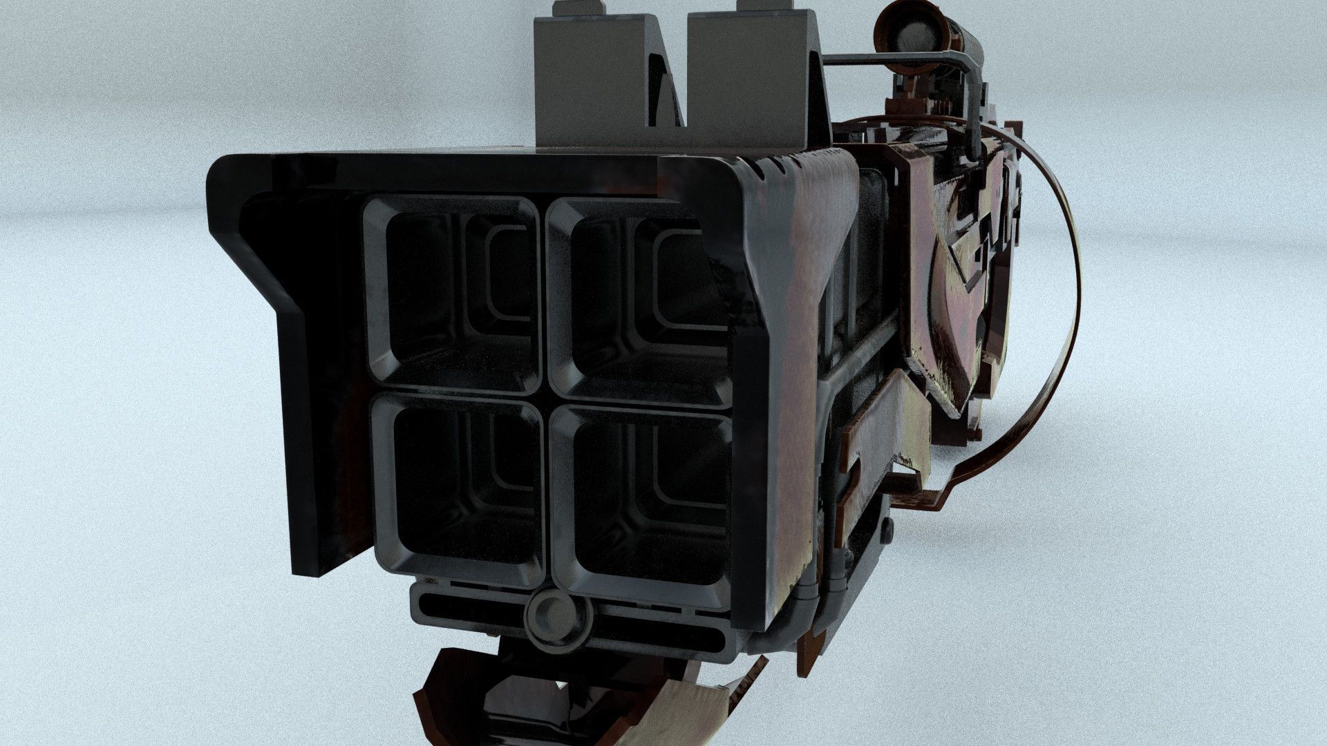 Guardians of the Galaxy Laser Cannon .artstation.com