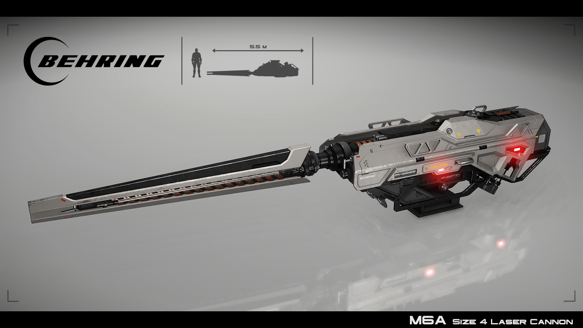 BEHRING M7A LASER CANNON. Star citizen .fr