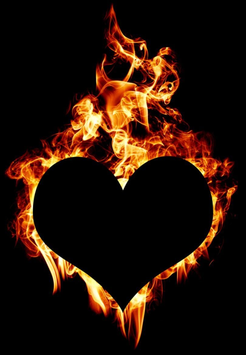 Burning Love Heart. All HD Wallpaper .allhdwappersgallery.blogspot.com