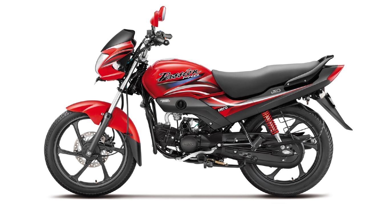 image of Hero Passion PRO i3s. Photo .bikewale.com