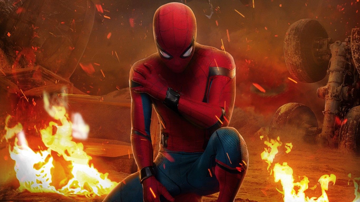 Homecoming, Tom Holland Wallpaperwallpapermaiden.com