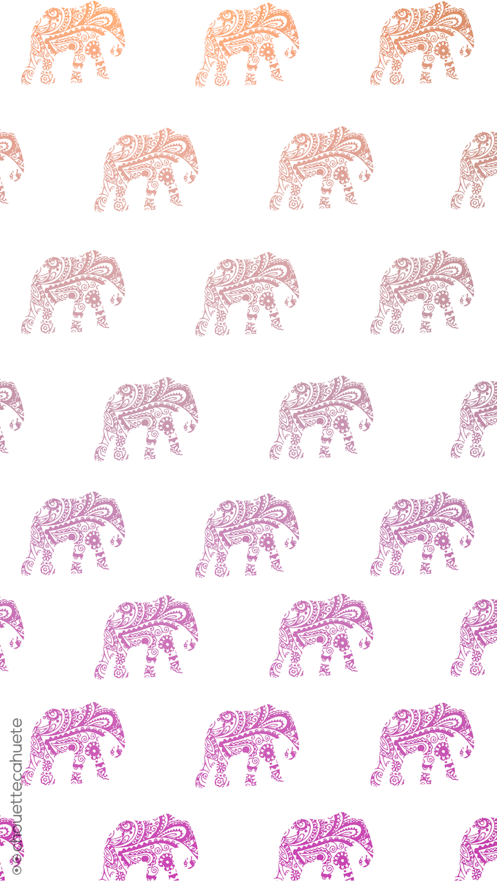 Cute elephant wallpaper discovered by .weheartit.com