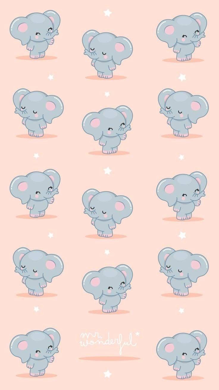 Cute Elephant Wallpapers Wallpaper Cave