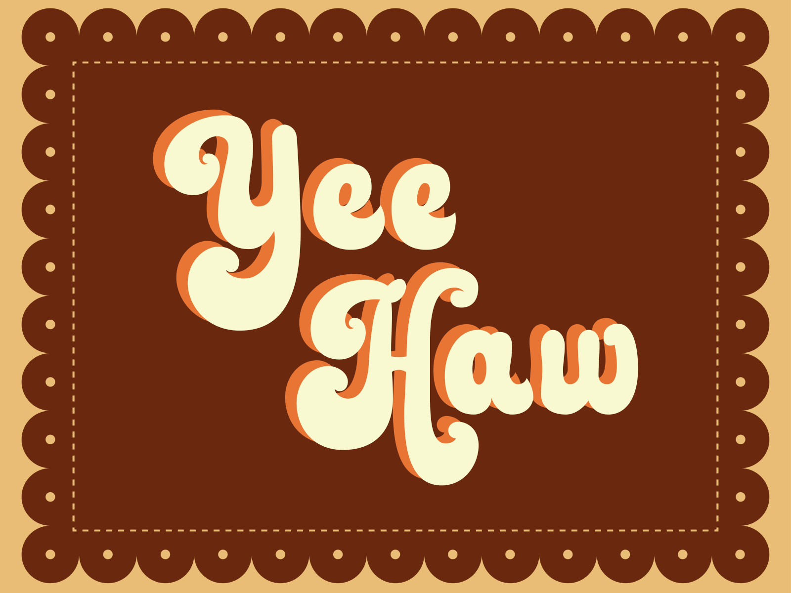 Yee Hawdribbble.com