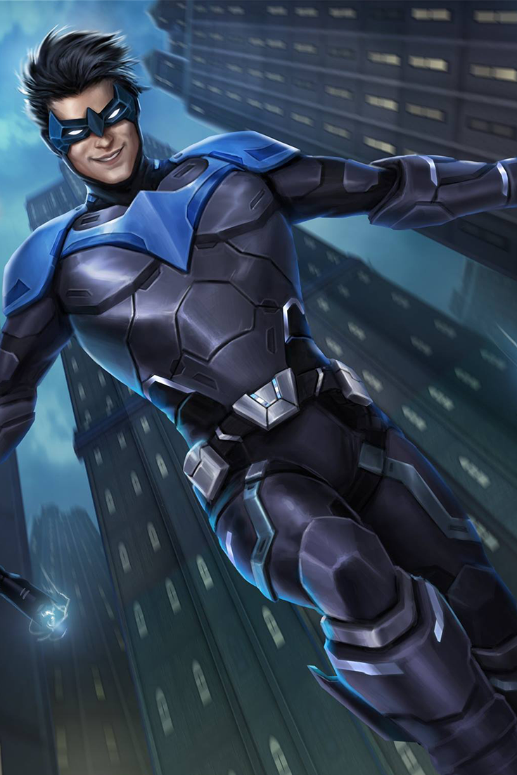 Nightwing Wallpaper. Nightwing wallpaper, Nightwing, Nightwing art