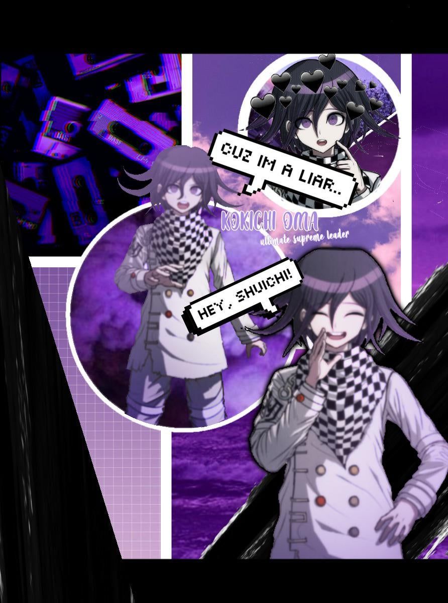 Kirigiri, Maki, and Kokichi wallpaper .reddit.com