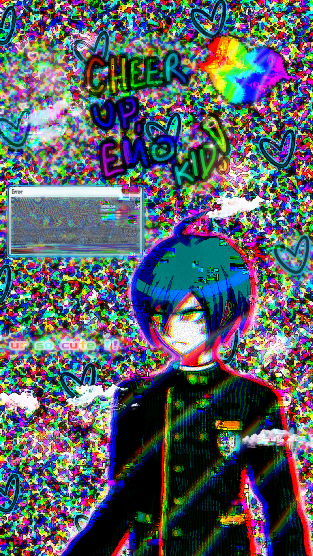 Another glitch core wallpaper