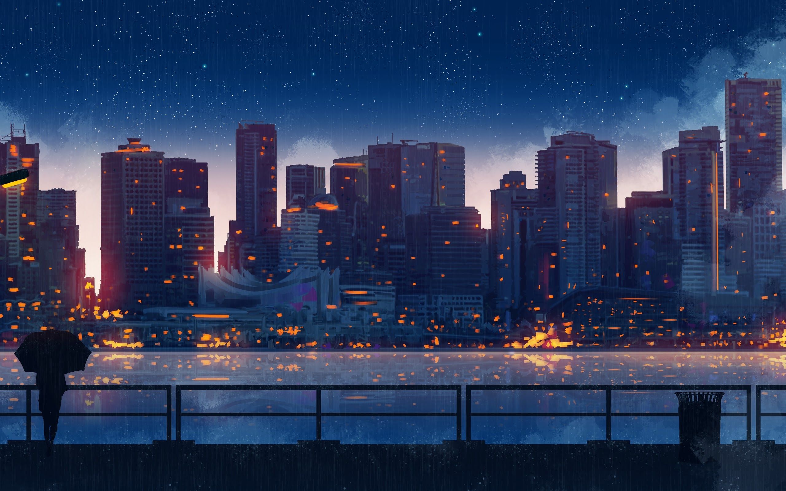 20++ City Night Anime Scenery Wallpaper .animewallpapertop30.blogspot.com