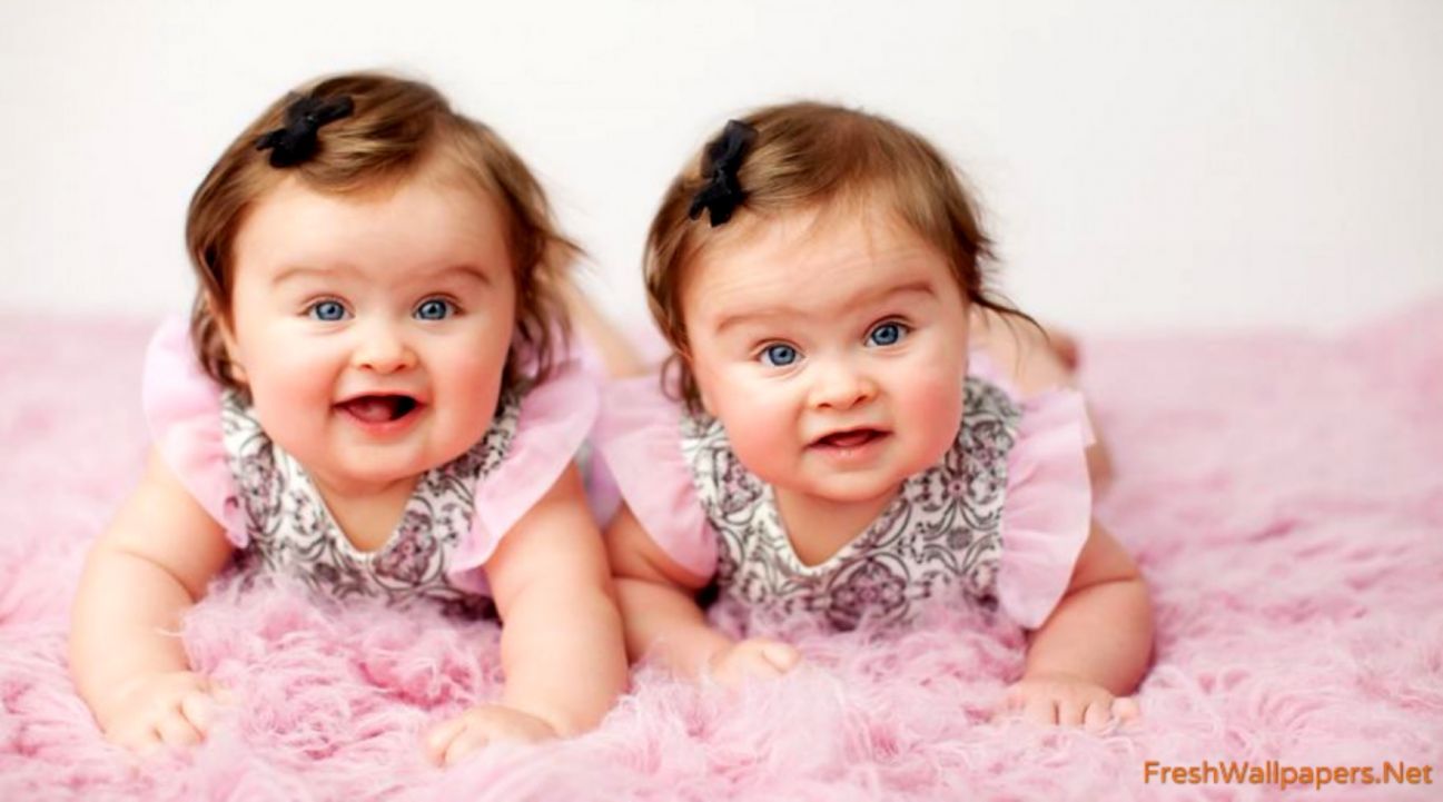 Twins Baby Image HD Wallpaper Download .babyviewer.blogspot.com