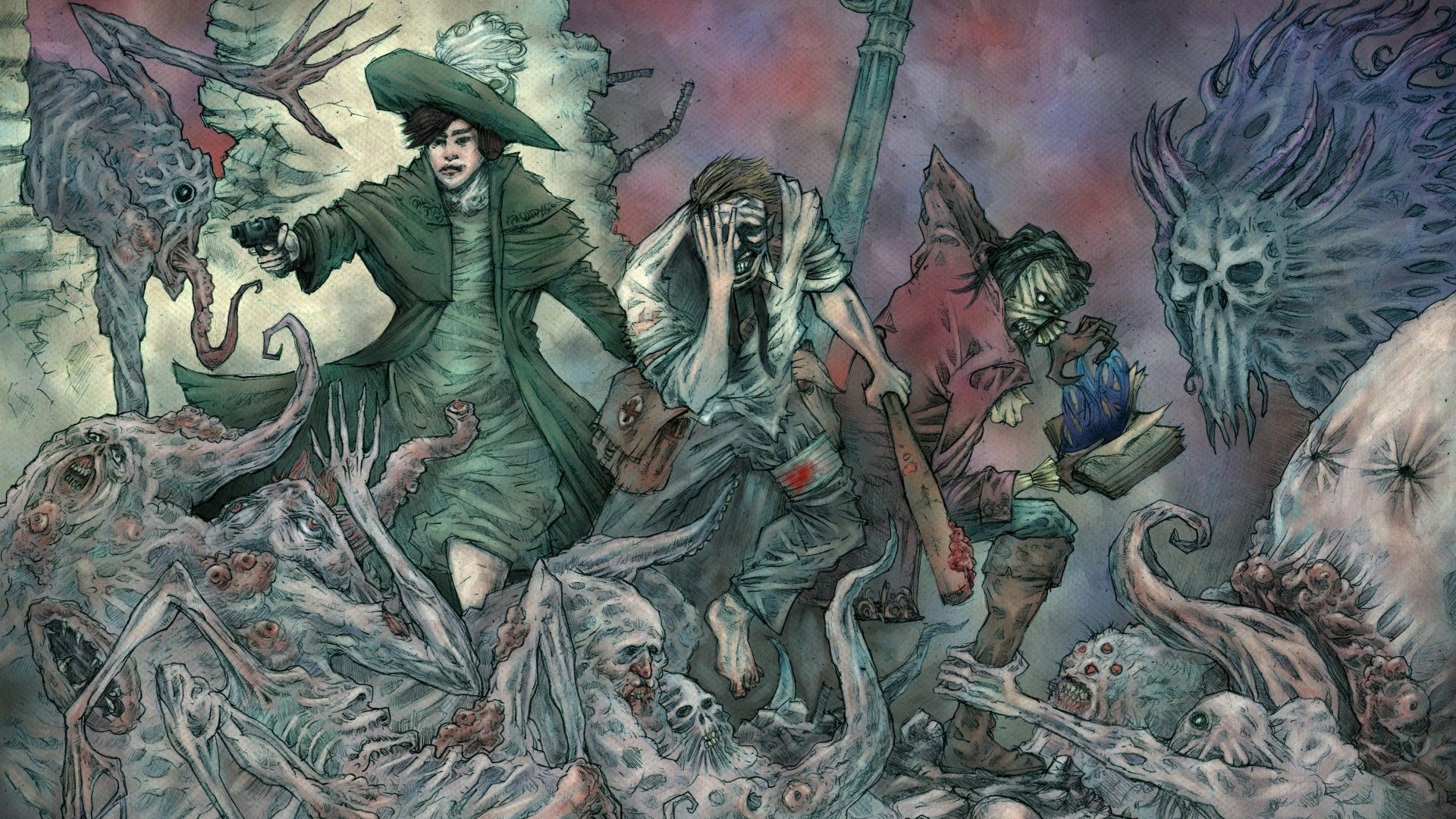 Old Ones, artwork, 4K .wallpaperhome.com