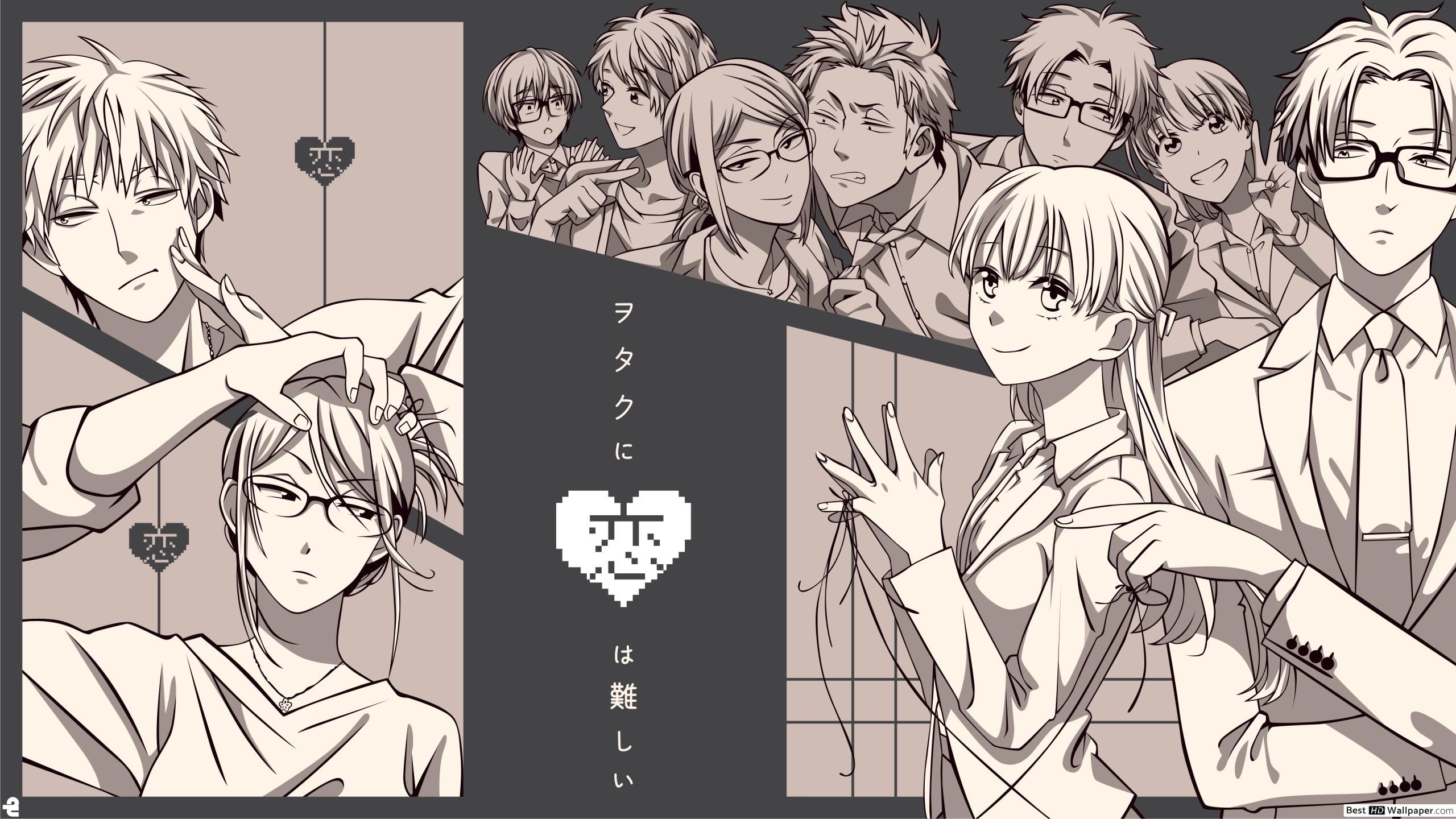 Wotaku Ni Koi Wa Muzukashii Wallpaper .wallpaperaccess.com