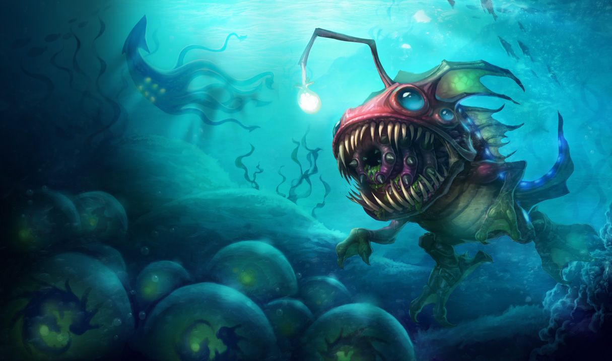 Deep Sea Kog'Maw Skin of Legends Wallpaper