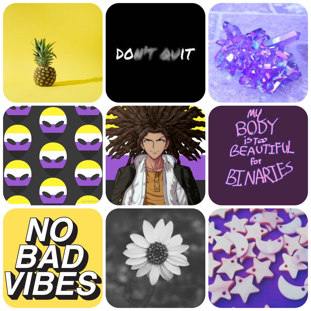 Nonbinary Yasuhiro Hagakure Aesthetic .ultimate Aesthetics.tumblr.com