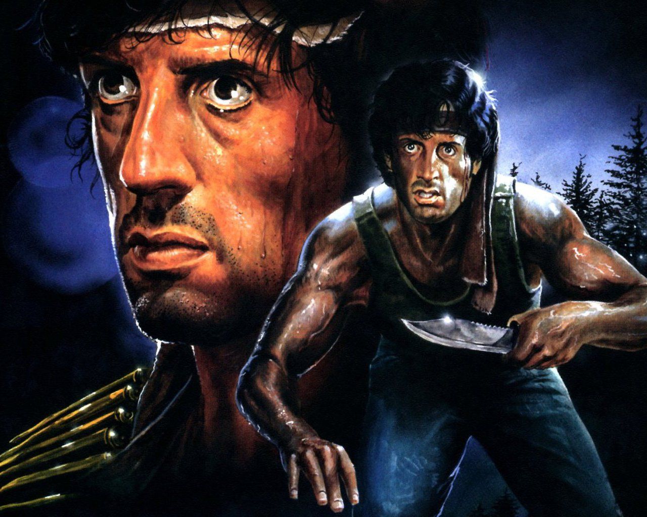 John Rambo on First Blood
