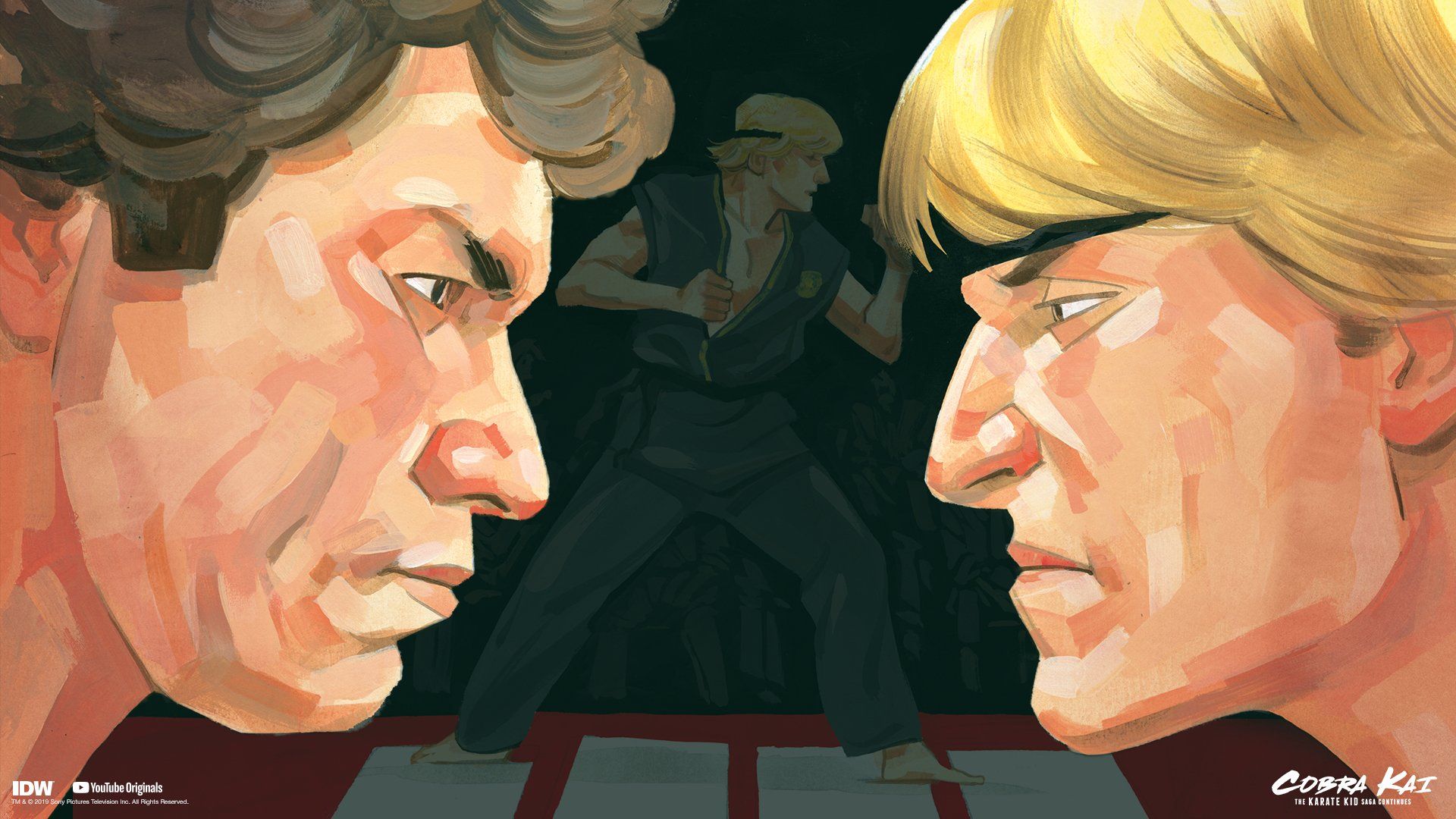 KARATE KID SAGA CONTINUES comic book