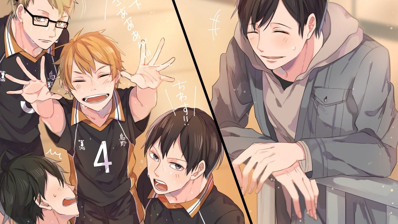 Download 1366x768 Haikyuu, Kageyama .wallpapermaiden.com