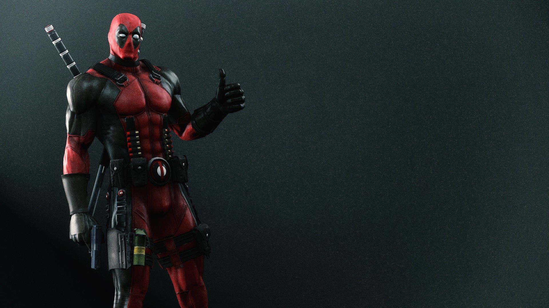 Deadpool Wade Wilson wallpaperf.co.ua