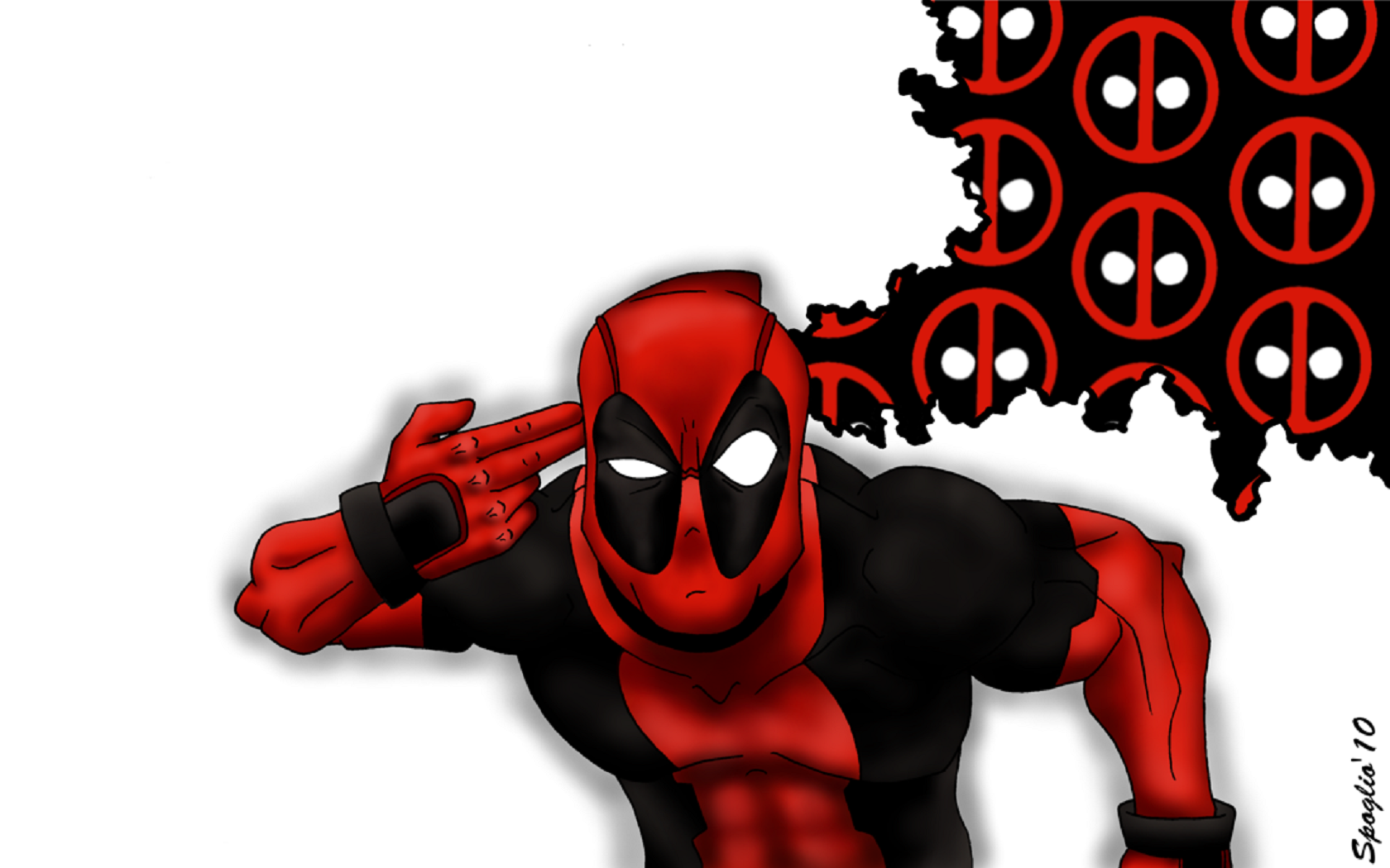 Wallpaper Deadpool by Spoglio91. Deadpool / Wade Wilson