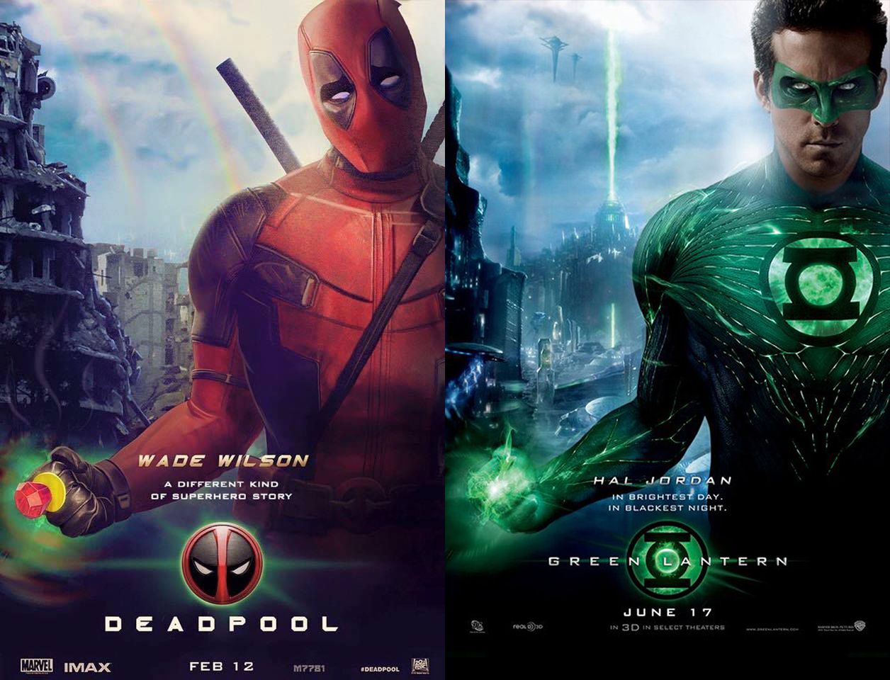 Deadpool x Green lantern movie poster by m7781. Deadpool / Wade Wilson