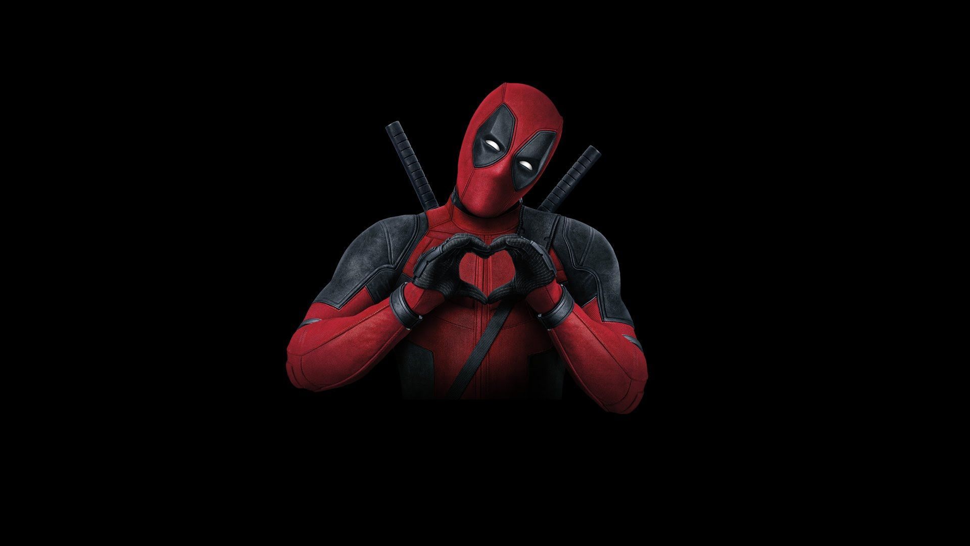 Black Deadpool Wallpaper