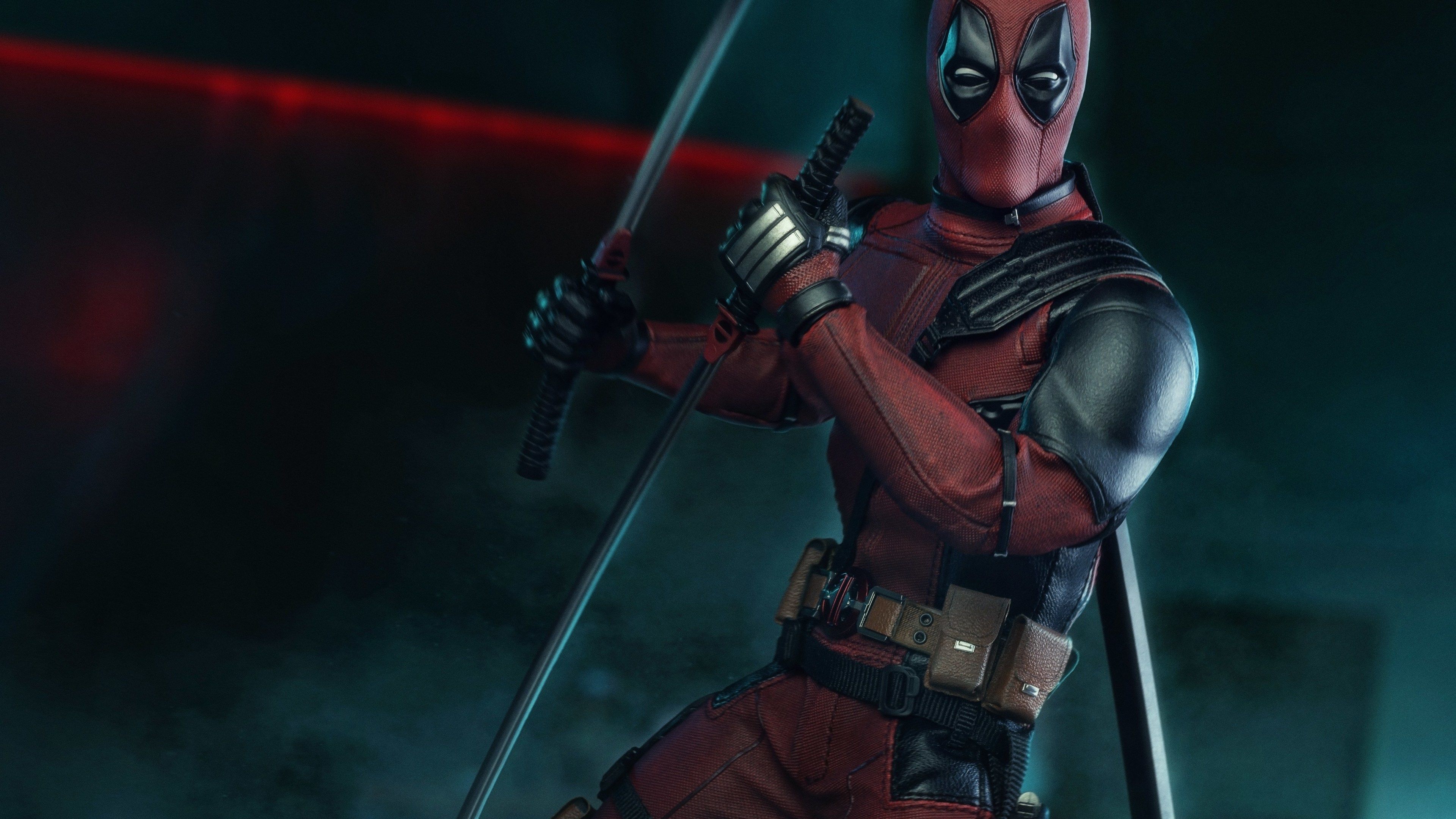 Deadpool Holding Swords Wallpapers Wallpaper Cave