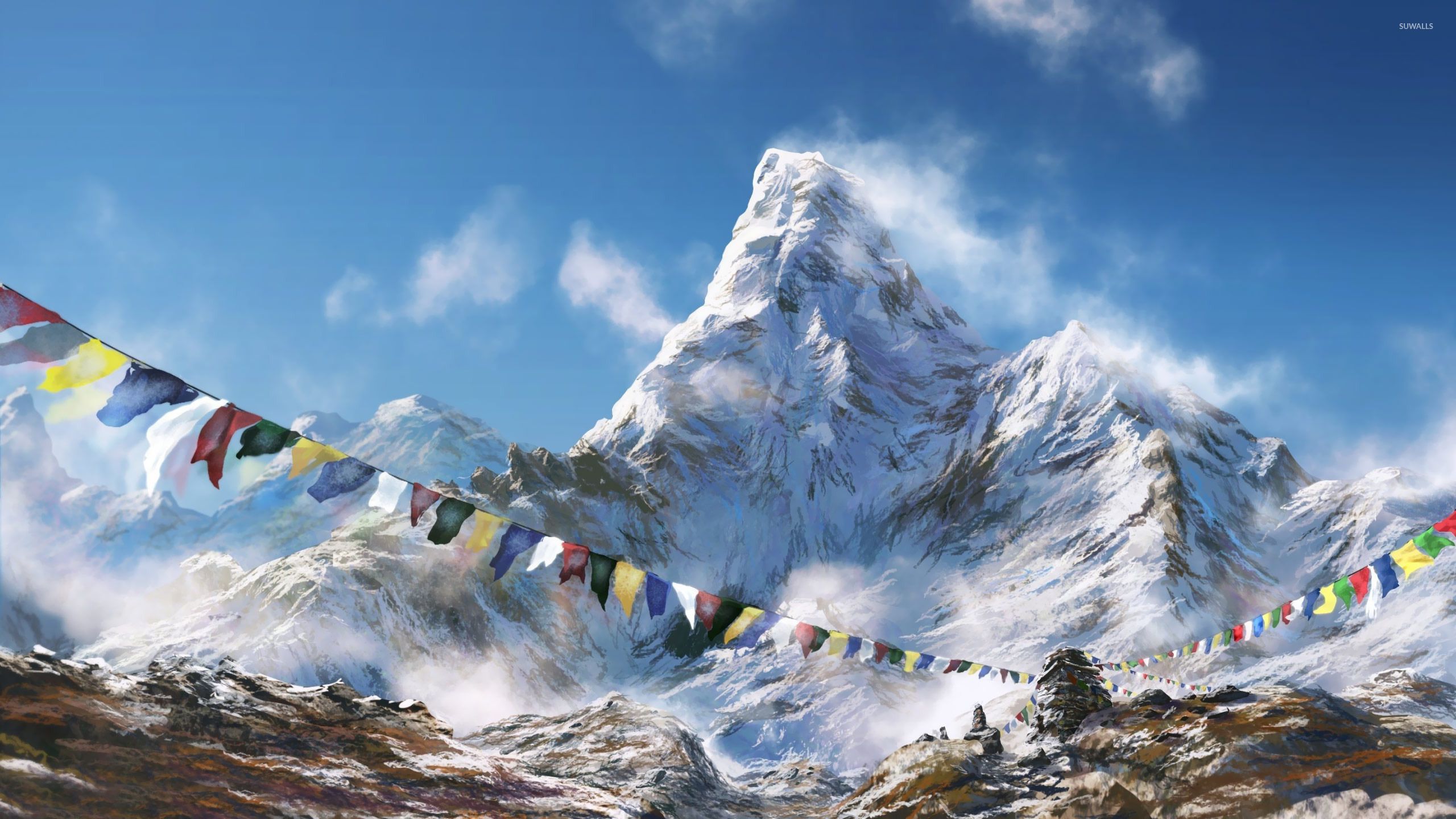 Mountain peak wallpaper .suwalls.com