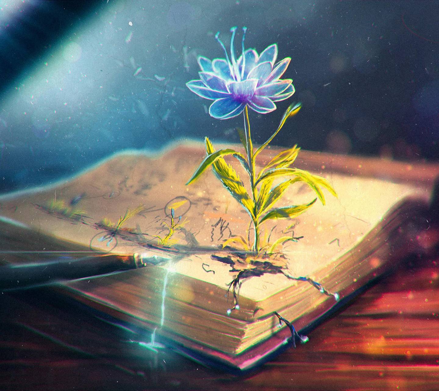 magic flowers images