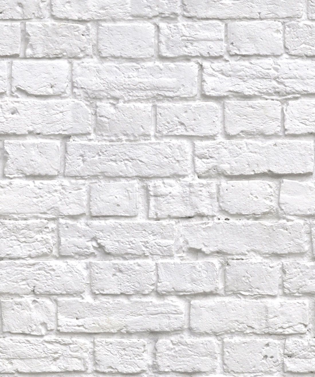 Soft White Bricks Wallpaper, Realistic .miltonandking.com · In stock